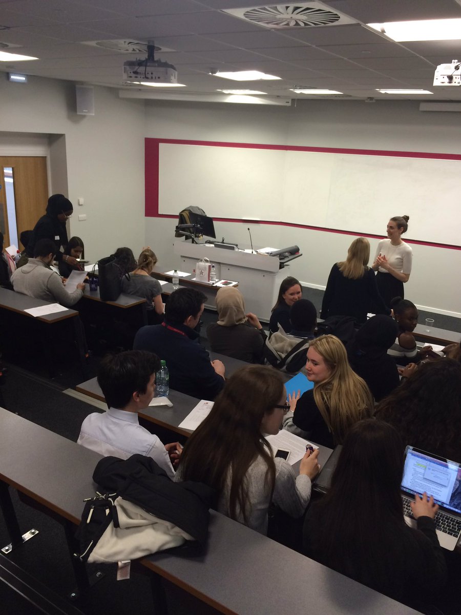 Econ_Foundation's tweet photo. @HornseySchool, Villiers School, Mill Hill County High School and @QueensSch have all arrived for our #PolicyLeague Competition Day! https://t.co/lGx8G3lHND