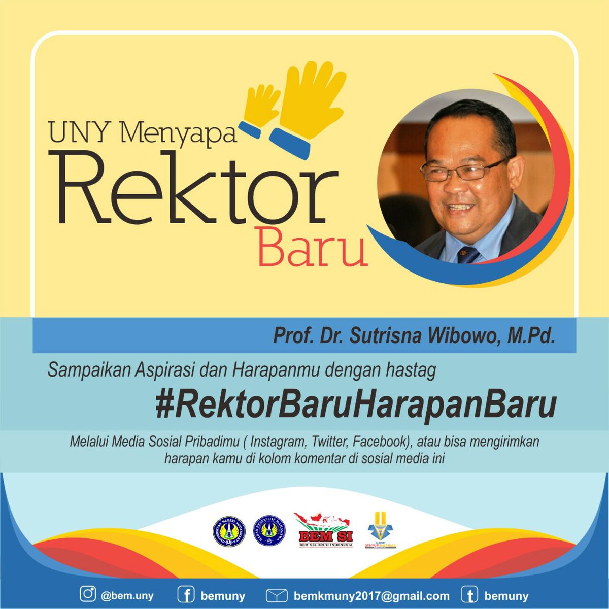 #RektorBaruHarapanBaru
#KabinetSERASI
#BEMKMUNY