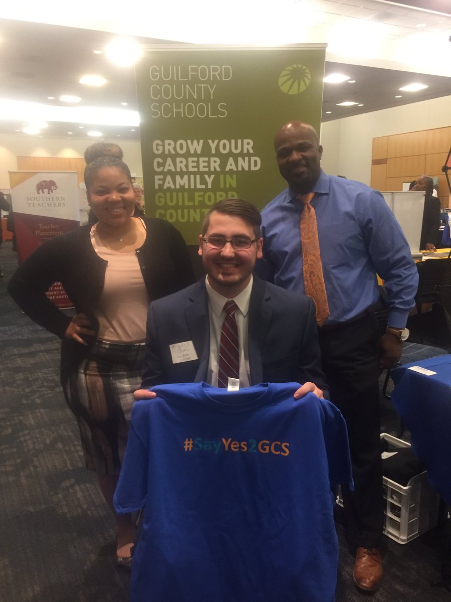 GCSNCjobs's tweet photo. New hire for GCS!! Elementary teacher!! #sayYes2GCS @UNCGSchoolofEdu https://t.co/jYx8BRHS2M