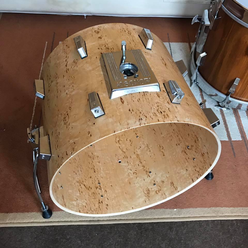 NCDShells's tweet photo. Customers wax finish 18x15 Birch shell w/Scandinavian Birch outer/inner "Awesome work on bass drum shell. sound is exactly what I was after" https://t.co/JpZzpFb2aE