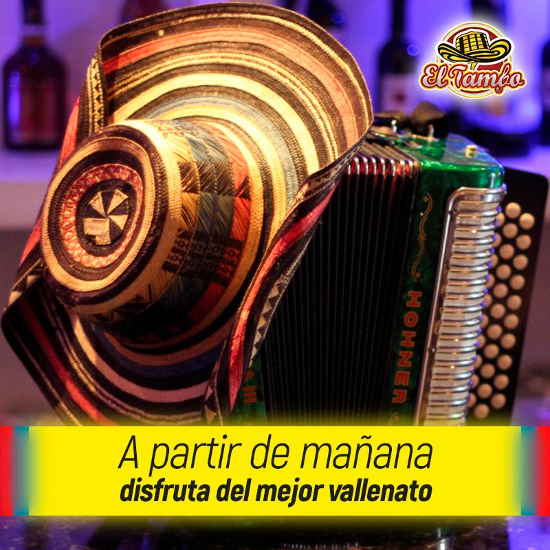 restambo's tweet photo. A partir de mañana disfruta del mejor vallenato, tenemos también excelentes promociones. ¡Te esperamos! https://t.co/x6AsXkkHVk