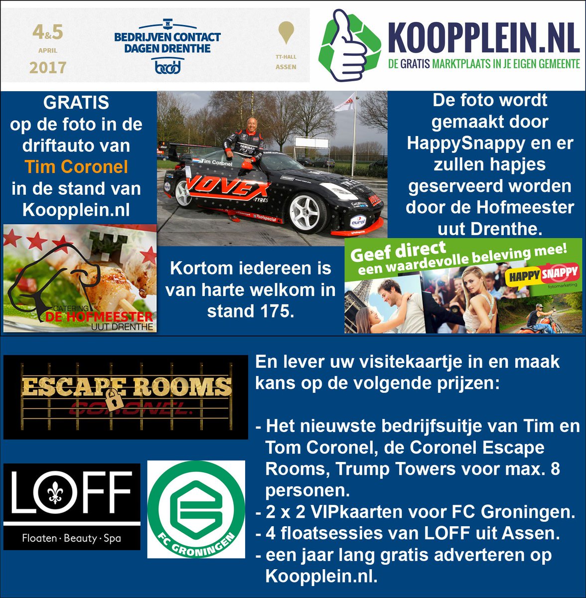 hildern's tweet image. Bezoek @Koopplein @BCDDRENTHE #gratisopfoto in #driftauto @TimCoronel @TomCoronel @fcgroningen #prijzen te winnen. koopplein.nl/middendrenthe/…