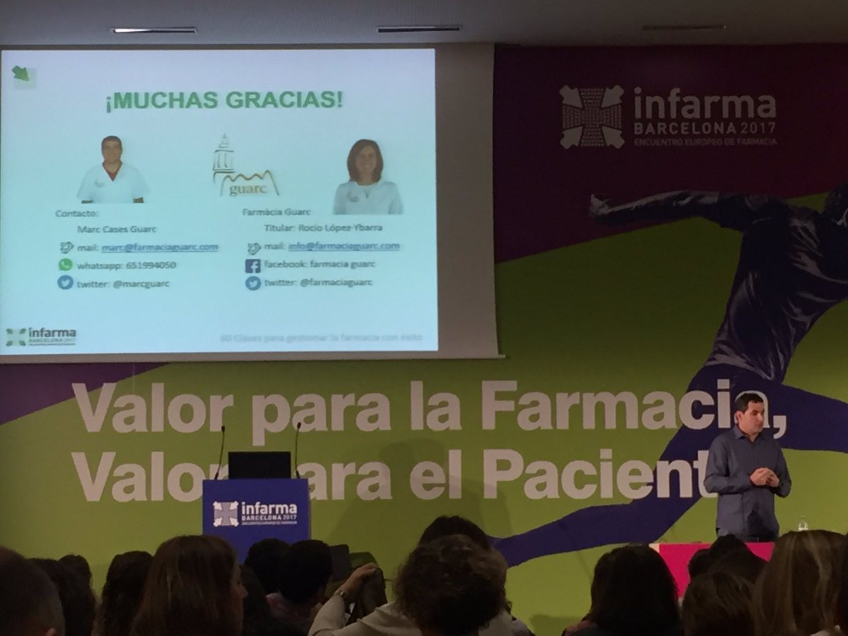 bakiokobotika's tweet photo. La gestión de datos, es una carrera de fondo @MarcGuarc #Infarma17 https://t.co/2U1dWztmKl