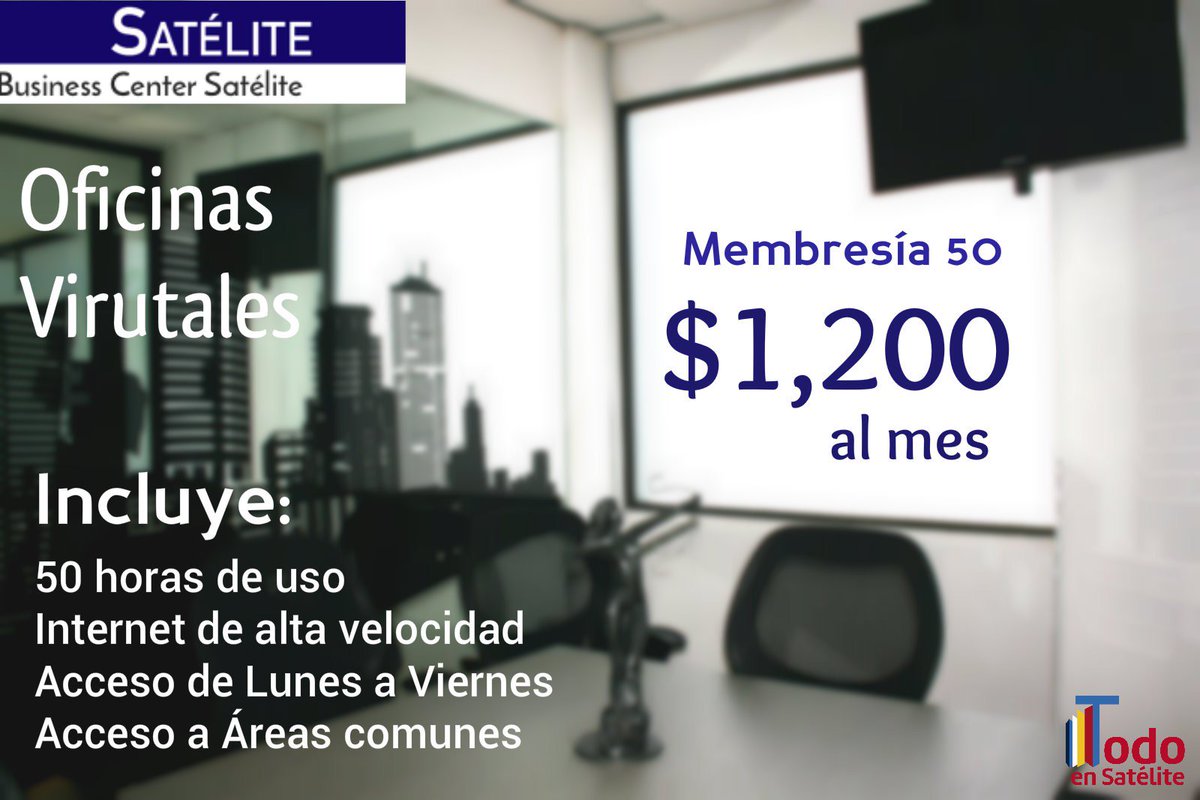 Si estás pensando en elevar el nivel de tu negocio Business Center Satelite es tu mejor opción.

Checa los precios 👉 goo.gl/3rScS4
