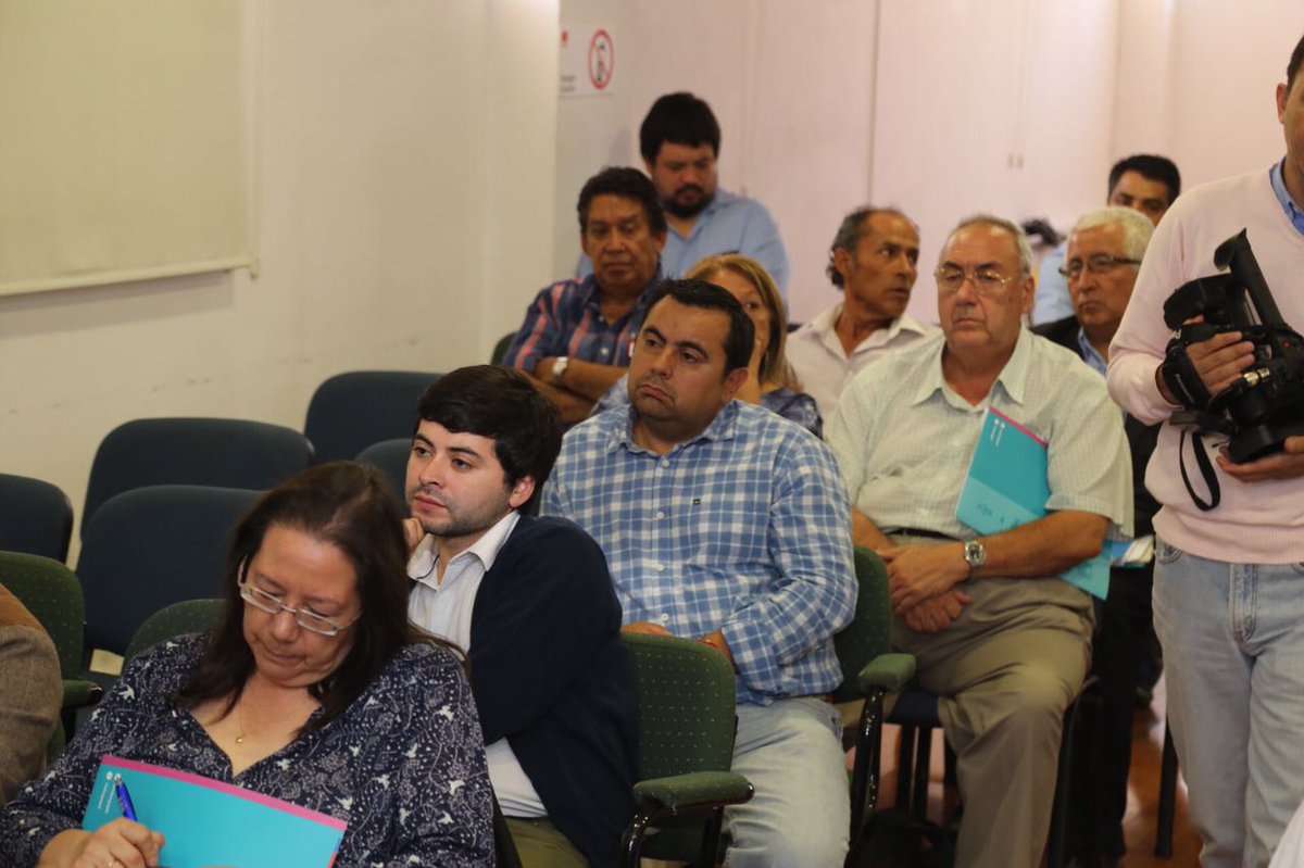 Consejeros regionales participan en el lanzamiento del Fondo de Medios de Comunicación Social.