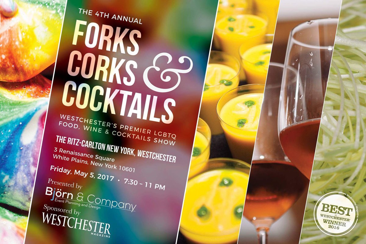 GetForkd's tweet photo. @elvisduran #GetForkd on Friday May 5th for The Best LGBTQ Food, Wine & Cocktails Show in White Plains #GETFORKD https://t.co/CmLzSZLql1 https://t.co/n9UB37Hvzt