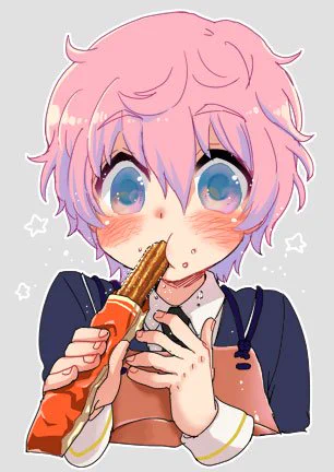 #私が描いた秋田藤四郎を置いておくので疲れた時に見て癒されてください 
すごく素敵なタグだったので思わず。食べ物系が断片的だったのでわっちゃりまとめて。 