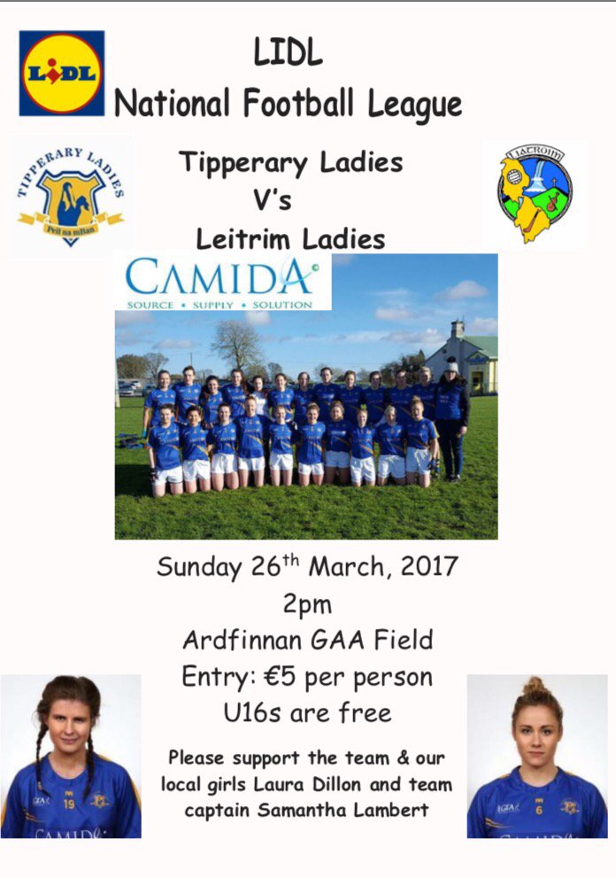 cdigaa (@cdigaa) on Twitter photo Support all our present and former <a href="/ColDunIascaigh/">ColáisteDúnIascaigh</a> <a href="/cdigaa/">cdigaa</a> players as <a href="/TippLadiesFB/">Tipp Ladies Football</a> try and make it 6 wins out of 6 Support all our present and former <a href="/ColDunIascaigh/">ColáisteDúnIascaigh</a> <a href="/cdigaa/">cdigaa</a> players as <a href="/TippLadiesFB/">Tipp Ladies Football</a> try and make it 6 wins out of 6