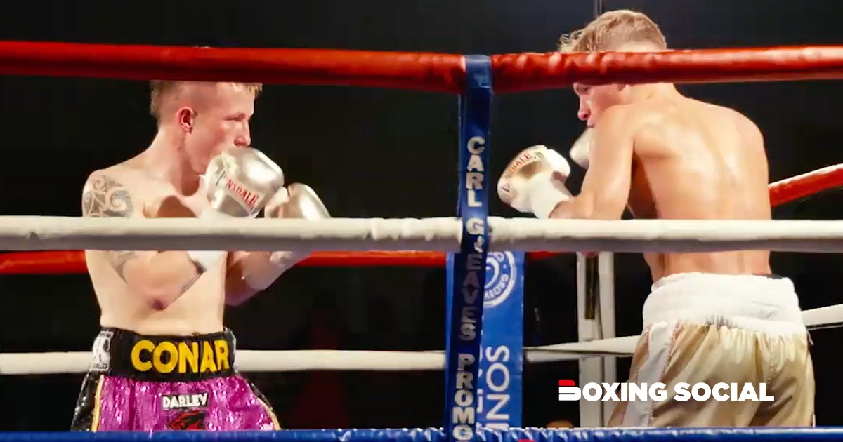 Championship fight between <a href="/JamieDidds/">Jamie Williams</a> and @ConarBlackshaw thanks to <a href="/CarlGreavesPro/">Carl Greaves</a> @Glenn_McCrory  bit.ly/2nnHF3b