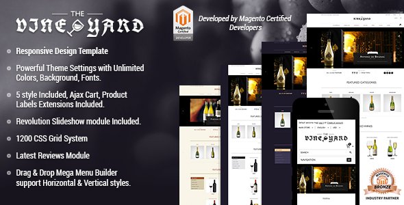 ClickPrima's tweet image. Responsive Magento Theme – Gala VineYard dlvr.it/Nhfmt4 #Magento_Themes