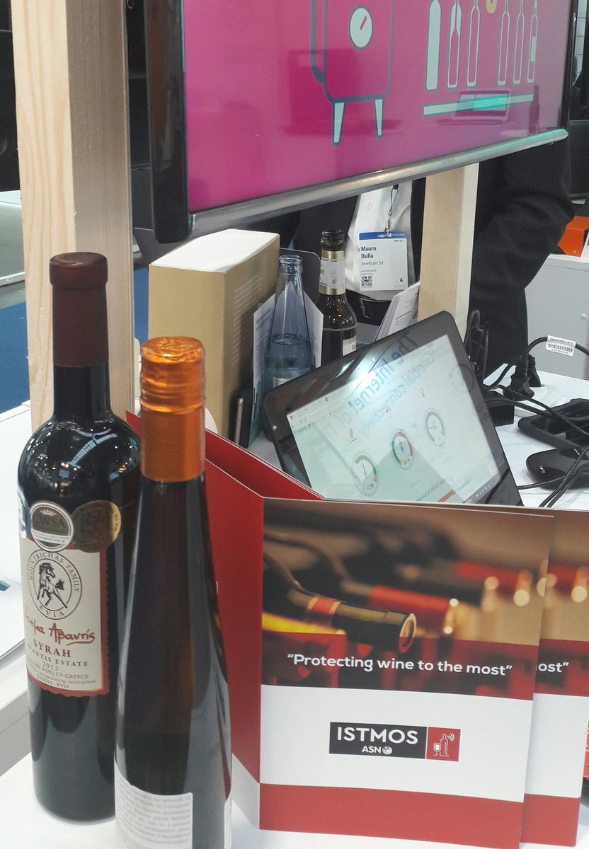 asngreece's tweet photo. #cebit17 hall 12 booth b37 #InternetOfWine #Istmos_tech #winelover #soracom #fiware https://t.co/x34DHWtRbl