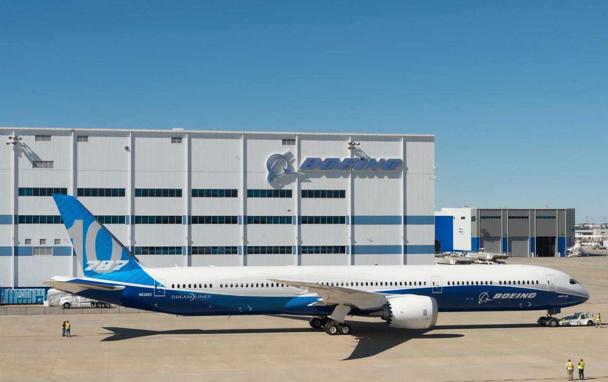 1st flight of the 787-10 #Dreamliner will be Mar. 31 subject to weather &amp; other factors. Follow the webcast live at: bit.ly/2o533Ya