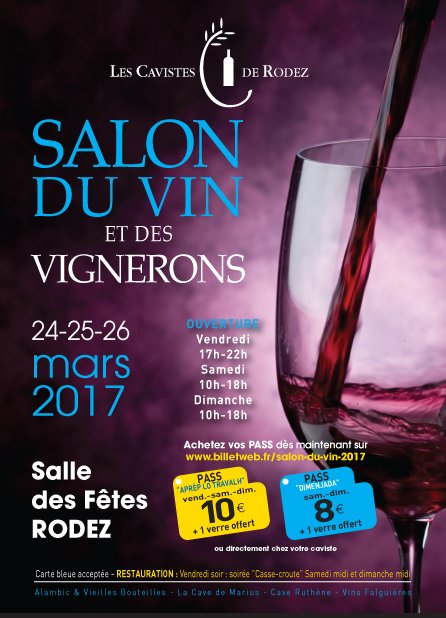 Retrouvez toute la Famille Pierre Gaillard au #Salon du Vin et des Vignerons ce week end à #Rodez !  >> ow.ly/rHIv30a9Gdi