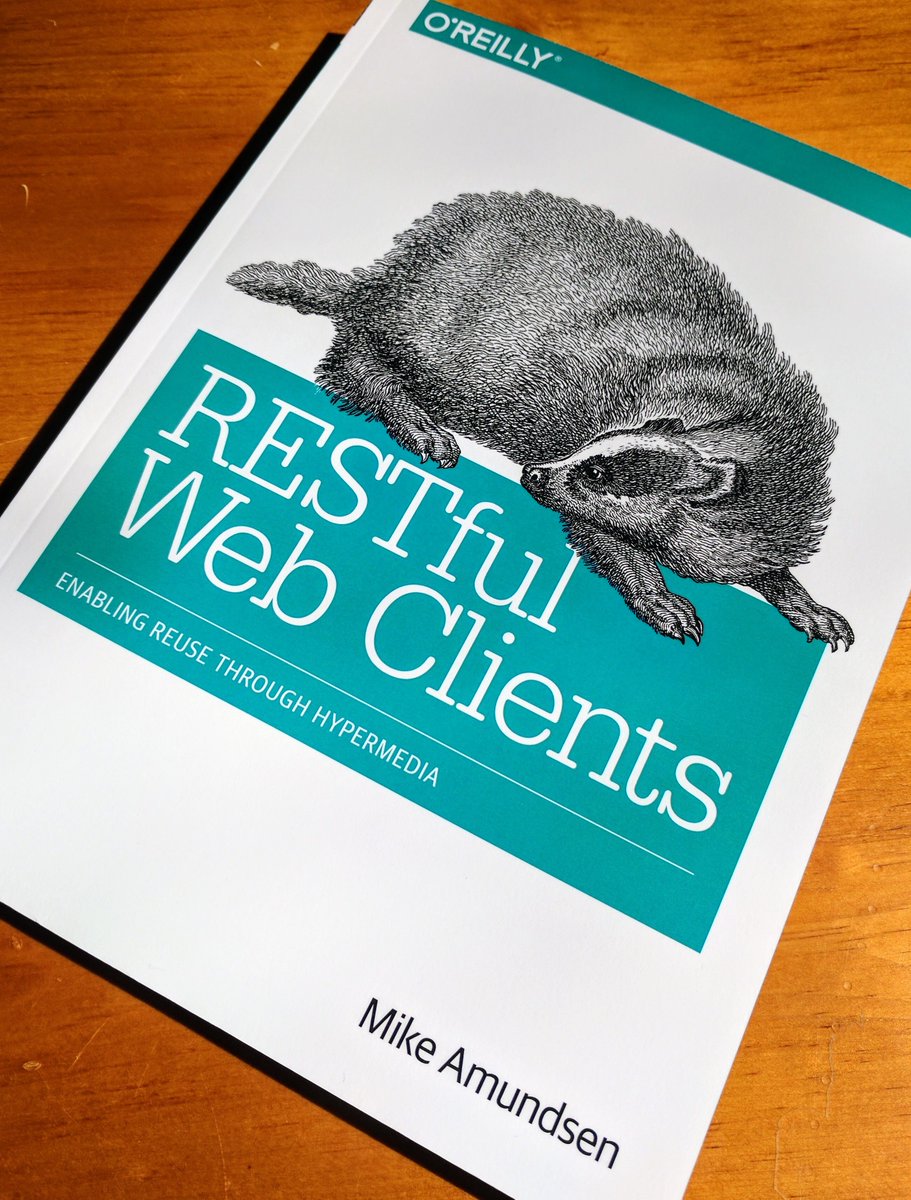 alps_io's tweet photo. It's official! RESTful Web Clients (@RWCBook) is available in digital and print form.  https://t.co/O76A26PLRU https://t.co/d8MV8zDaQ9