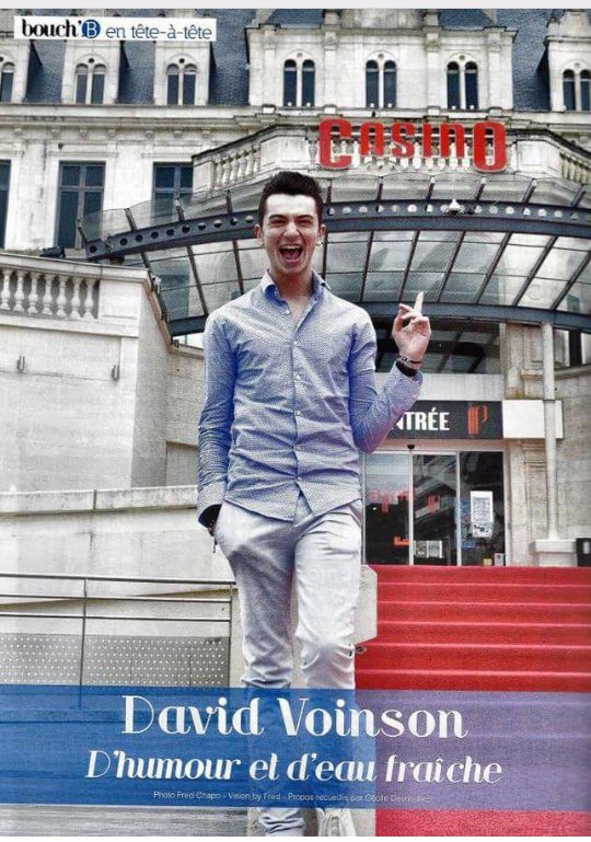 TeamVoinsonOff's tweet photo. Voici la double page du magazine @bouchB_mag dont @DavidVoinson fait parti!😁 https://t.co/B6dicRr9BY