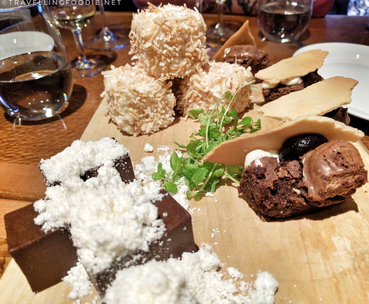 Chef Wally's Petit Desserts and Truffles from Air Canada Club at Air Canada Centre