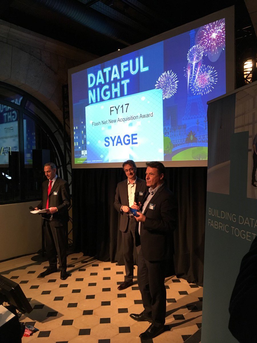 Toutes nos félicitations à #Syage pour son Award #Flash Net New Acquisition ! #dataful #datafulNight #PartnerExecutiveForum
