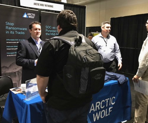 AWNetworks's tweet photo. Having a great time speaking with #ITsecurity folks about #cybersecurity at #secureworldexpo #swbos17 https://t.co/MIJfxX4w3h