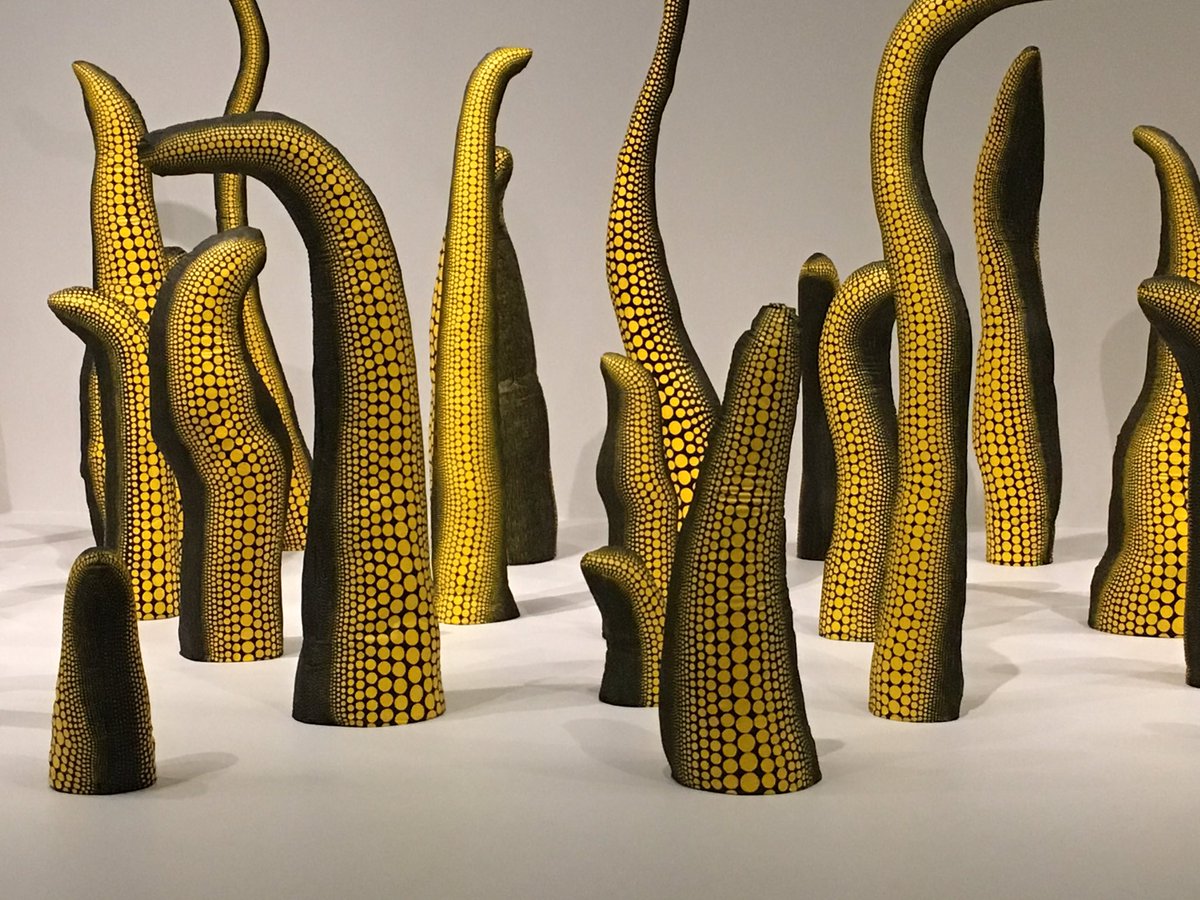 LPHSArt's tweet photo. Had a great time at @hirshhorn #YayoiKusama exhibition! https://t.co/NWn0WsDOTS