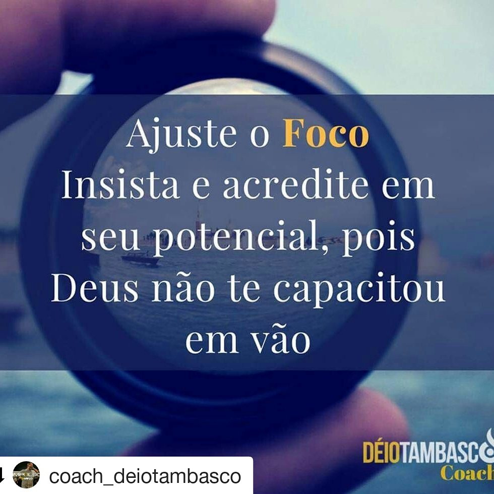 CoachDeio's tweet photo. Manter o foco não é fácil, mas ao "visualizar" os resultados desejados e o bem que eles podem nos causar, nos dá forças para persistir. https://t.co/CYR5BN677S