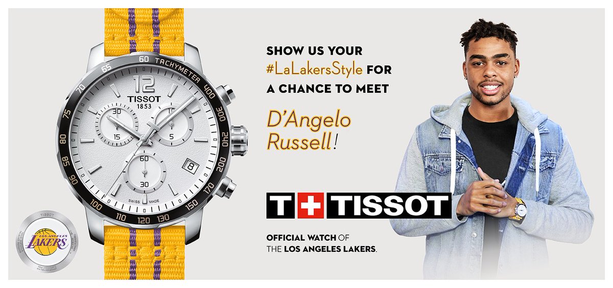 tissot nba lakers
