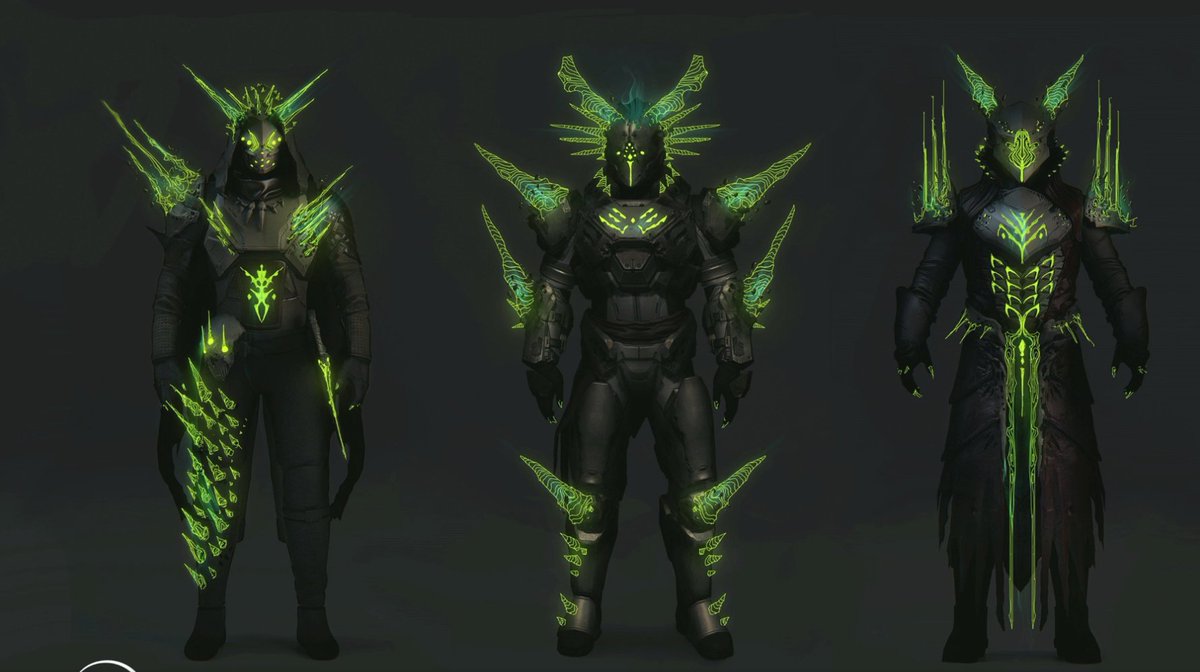 New raid armor sets including a new WOTM ornament. 