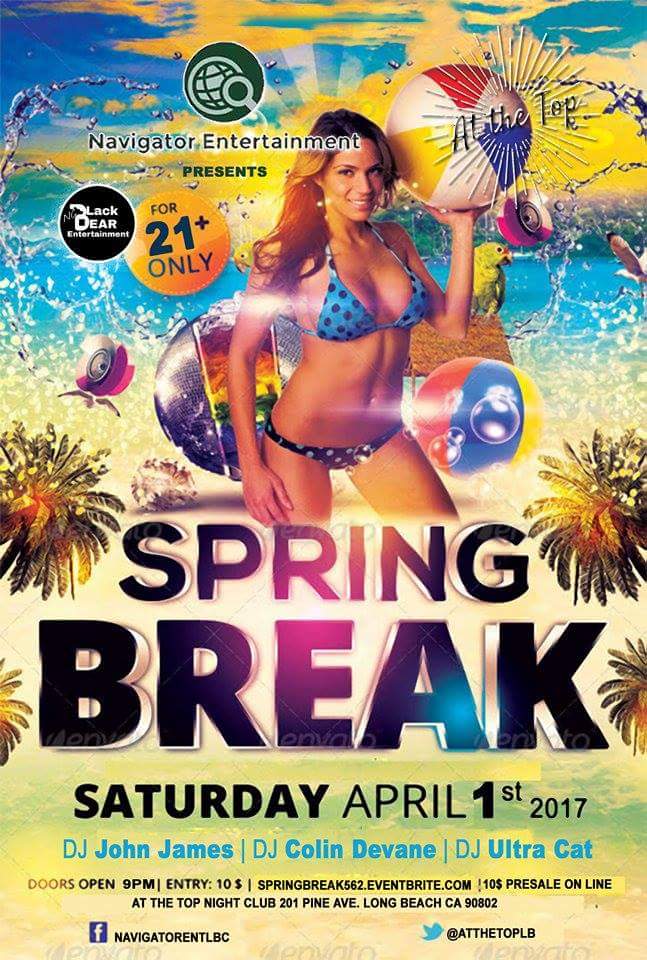 pirateoflbc's tweet image. The Spring Break Bash coming soon get your $10 presale tix springBreak562.eventbrite.com #csulb #UCLA #cudh #USC