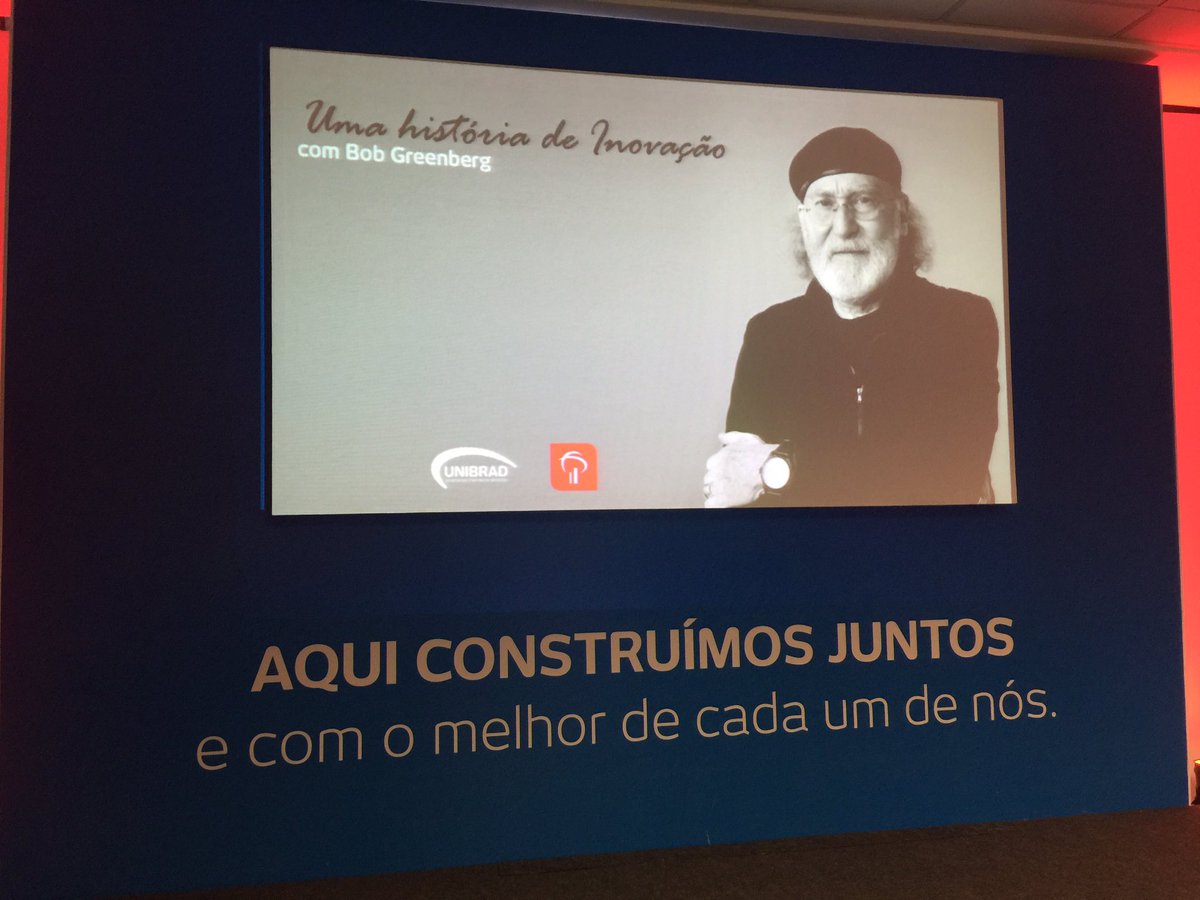 mfrontini's tweet photo. @Bradesco corporate university #unibrad had the presence of @RGA founder Bob sharing his thoughts that collaboration is a must to innovate https://t.co/7Q0R5Af5k0