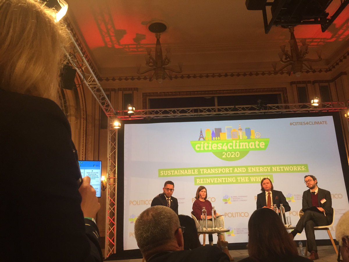 amytherose's tweet photo. CleanAir lawyer Anna Heslop asks: How can Commission incentivize Member States to support mayors tackling air pollution? #cities4climate https://t.co/guLxCCC924
