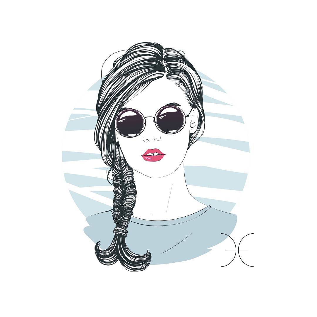 KsenyaVector's tweet image. #vectorart #vector #illustrator #illustration #fashion  #fashionillustration  #portrait #woman #zobiac #piscies #fashionzodiac  #handdrawn