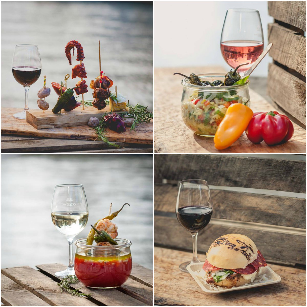 RiojaWine's tweet photo. Check out the gorgeous #tapas that came out of #ProWein2017! We don't know about you but they sure are making us #hungry. #RiojaTapas https://t.co/aBLXbzCOfS