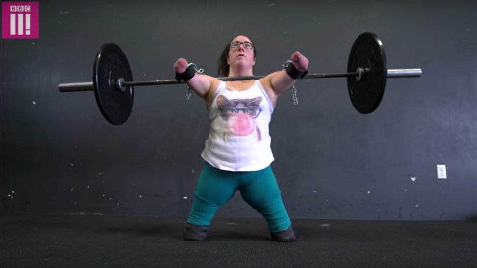 BreakoutMoments's tweet photo. FLEX_Magazine : Limbless weightlifter Lindsay Hilton hits us with some serious mid-week mo… https://t.co/Oece6w5DKg) https://t.co/G7xxh05jTp