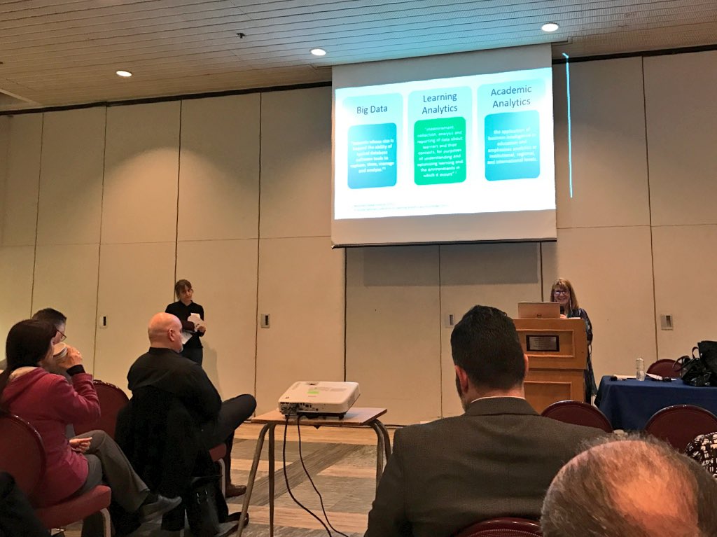 UWinOpenLearn's tweet photo. Our @CTLWindsor colleagues are talking analytics for learning. The future of our LMS possibilities are in the very best hands here. https://t.co/evxJm7iu2X