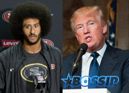 Bossip's tweet photo. Colin Kaepernick Donates $50K To Meals On Wheels After Cheeto Hilter Trump Makes Fun Of His “Unemployment” https://t.co/i5KIpo5P1M https://t.co/8uMTNEDtez