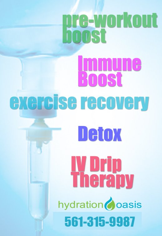 hydrationoasis's tweet photo. #ivdrip #ivtherapy #wpb #southflorida #myerscocktail #exerciserecovery and #exerciseboost Be the best you be and Feel your best. https://t.co/OplZpeiTHO