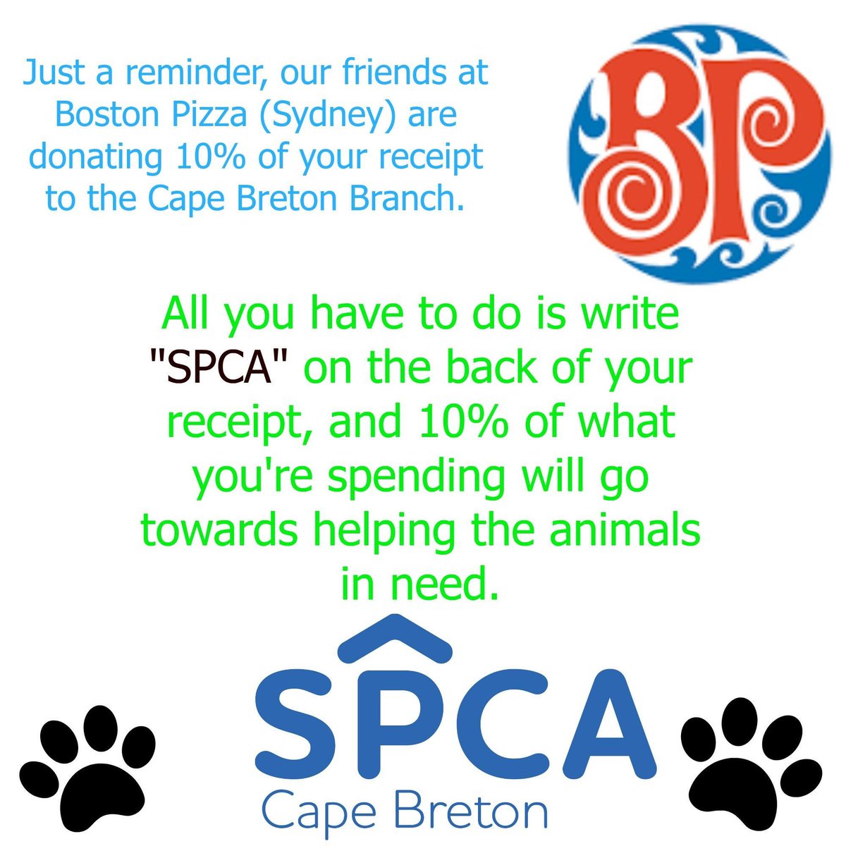 Don't forget to do this next time you visit Boston Pizza in Sydney!