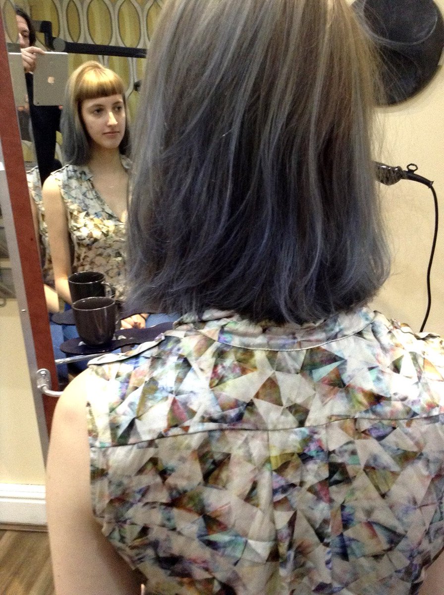 Arena Hair Waterloo On Twitter Rocking Some Steel Blue Balayage