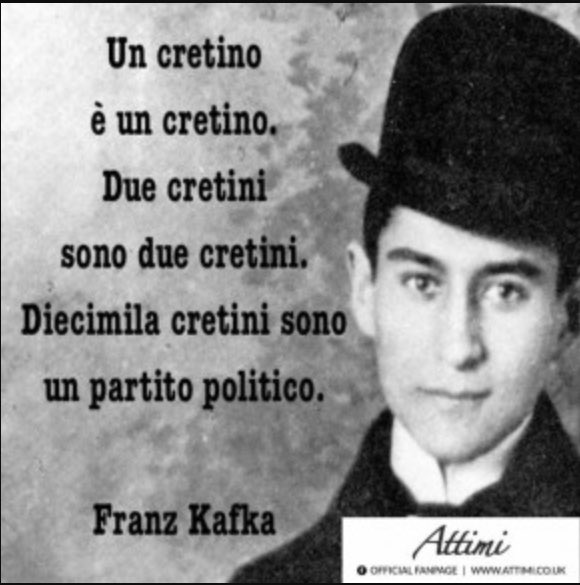 SimonaMascaro's tweet photo. Franz Kafka
( )
#attirando
#gerundi
@PaolaToogoodxme @redaelena @stellameris @fiorenza_tania @anis_epis https://t.co/To75QqNyNv