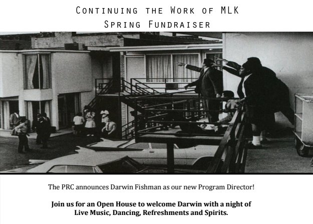 prcsd's tweet photo. Save the Date! PRC Spring Fundraiser on Tuesday April 4th at 6pm. Join us as we welcome Darwin to the PRC team. https://t.co/PdClcSyV28 https://t.co/Gsmm5iUhhg