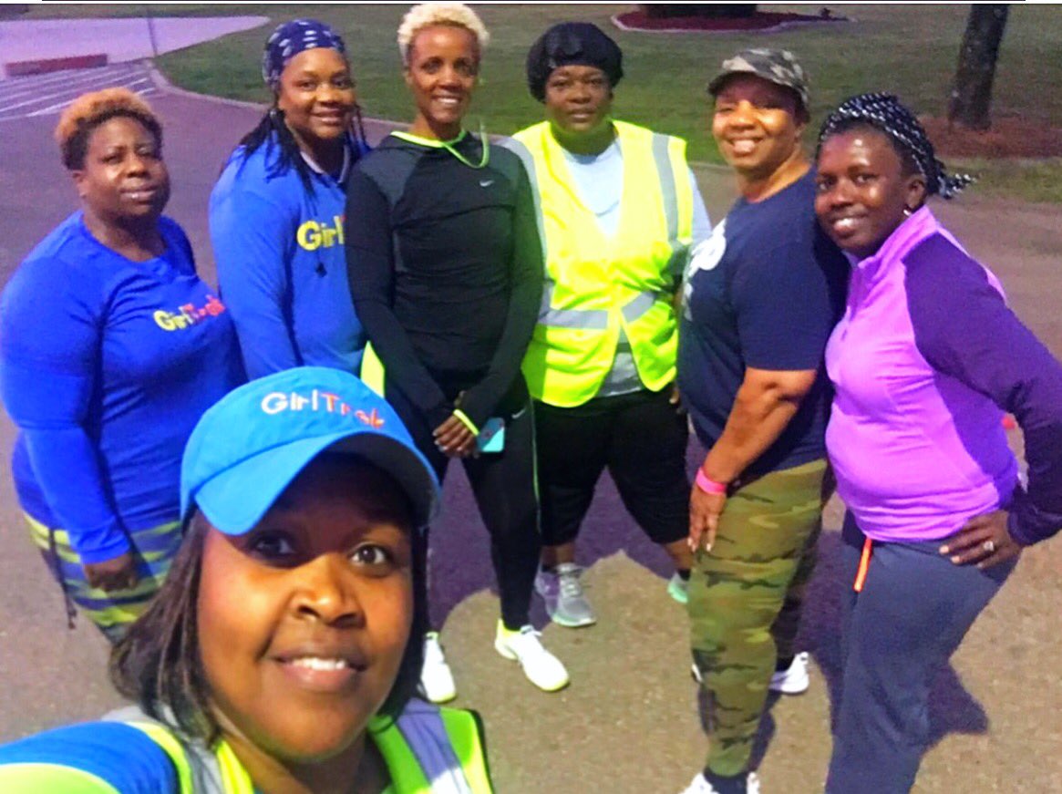 RenettaTaylor's tweet photo. Can't Stop ~ Won't Stop!!! ALWAYS Going HARD ... #GirlTrek #DynamicDivasClintonMS #FreedomFormation #WeAreHarriet https://t.co/zeW3wapFOr