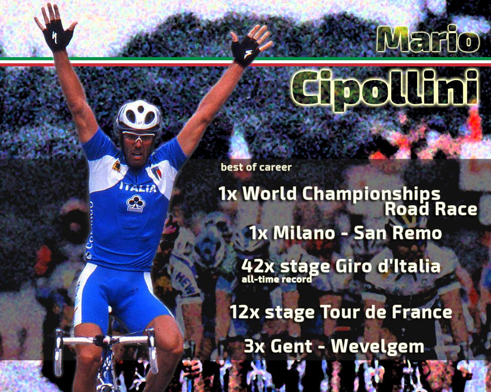 ByxeePro's tweet photo. 50 years old today, happy #birthday to the Lion King, Mario #Cipollini
#cycling https://t.co/JAJE8Aza5F