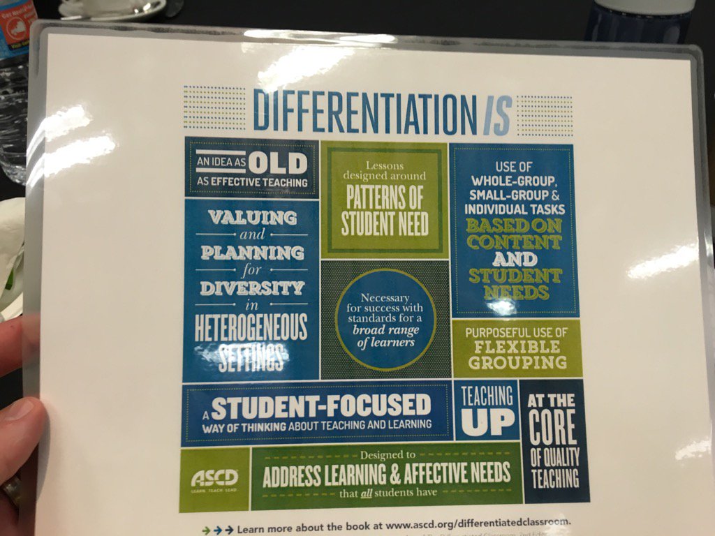 broydenbennett's tweet photo. Carol Ann Tomlinson sharing insights on differentiation #teaching up #+1 #empower17 #Central #sd60 https://t.co/2xD77VOOMv