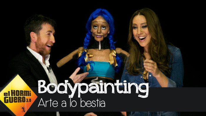 atrestube's tweet photo. Alucina con el arte del  body painting en @El_Hormiguero
https://t.co/SHOdun1snw https://t.co/xCvhdDJ3Tw