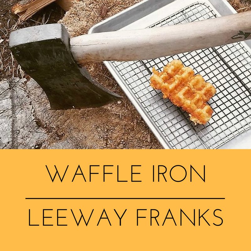 leewayfranks's tweet photo. Waffle Iron pop-up THIS SUNDAY at Leeway, 10AM-2PM. Waffle Tots w Gravy, Waffle B-fast Sandwiches, Country Bacon Benedict, cocktails & more! https://t.co/udnlHd9QoO