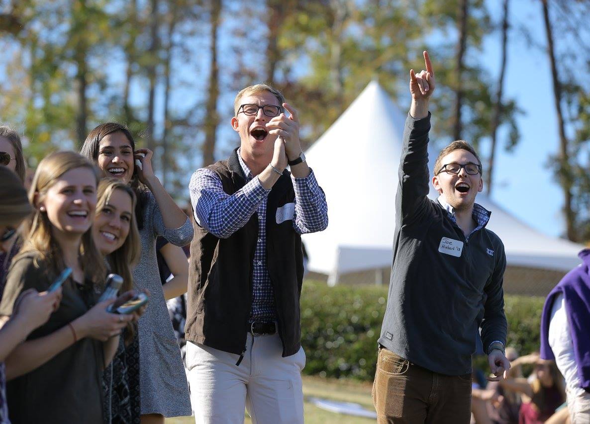 FurmanU's tweet photo. Hey accepted students, ready for our #FurmanForward event? We're ready for you. See you tomorrow on campus! https://t.co/Mfk0GsogbQ