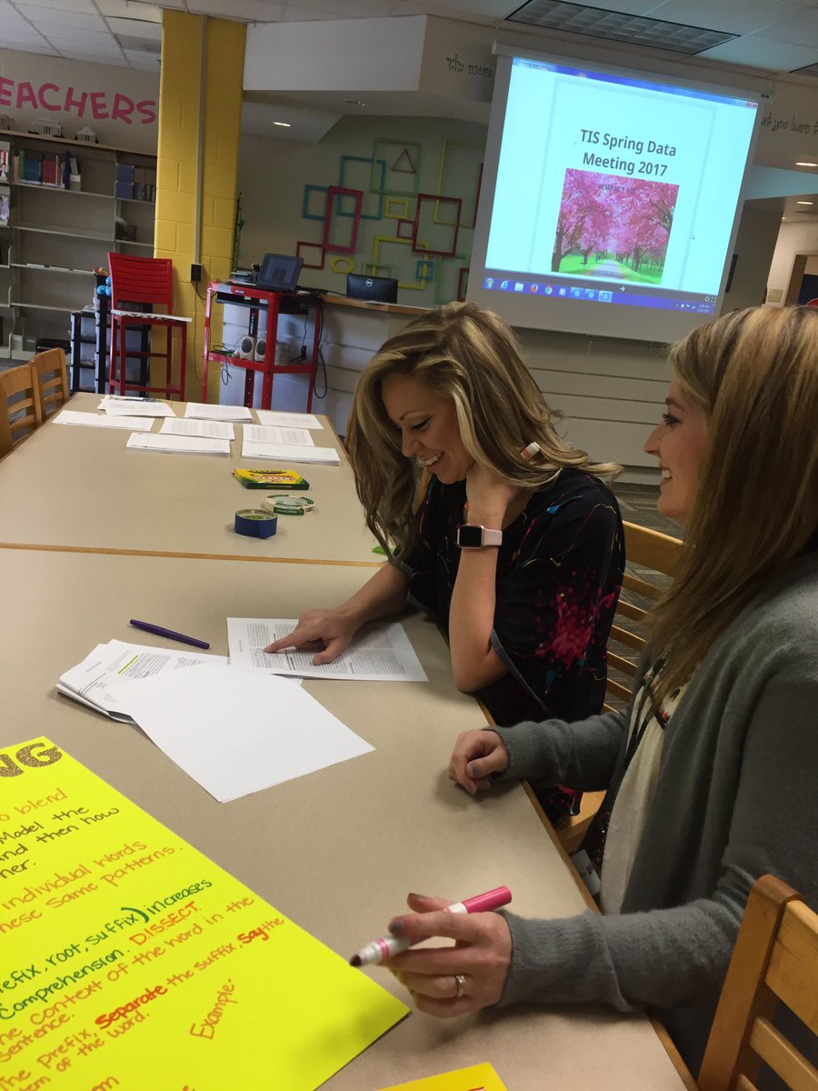 AshleighTIS's tweet photo. TIS reading teachers explore differentiating reading needs during spring data meetings. #knowyourreader #IMPACT_TIS https://t.co/l3zS7QymkI