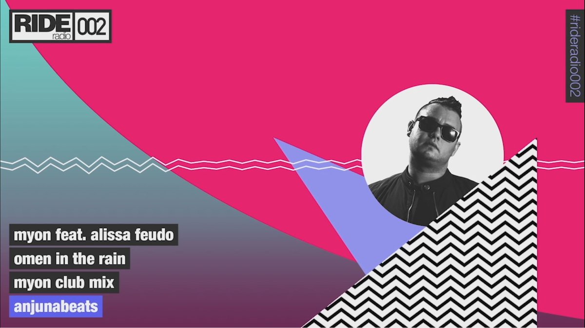 MyonMuzik's tweet photo. Grab your umbrellas for these next two. βοΈ
4. @MyonMuzik feat. @AlissaFeudo 'Omen In The Rain' (@anjunabeats)
#RIDE002 https://t.co/aTVVhMIEWP