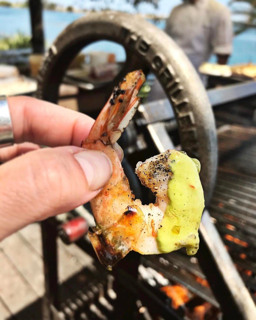 michaelsgenuine's tweet photo. Up-side-down #grilledshrimp you turn me #greensambal #paraisobay #genuinefood #eventdesign #michaelschwartzevents #… https://t.co/hCCbAn6wLE