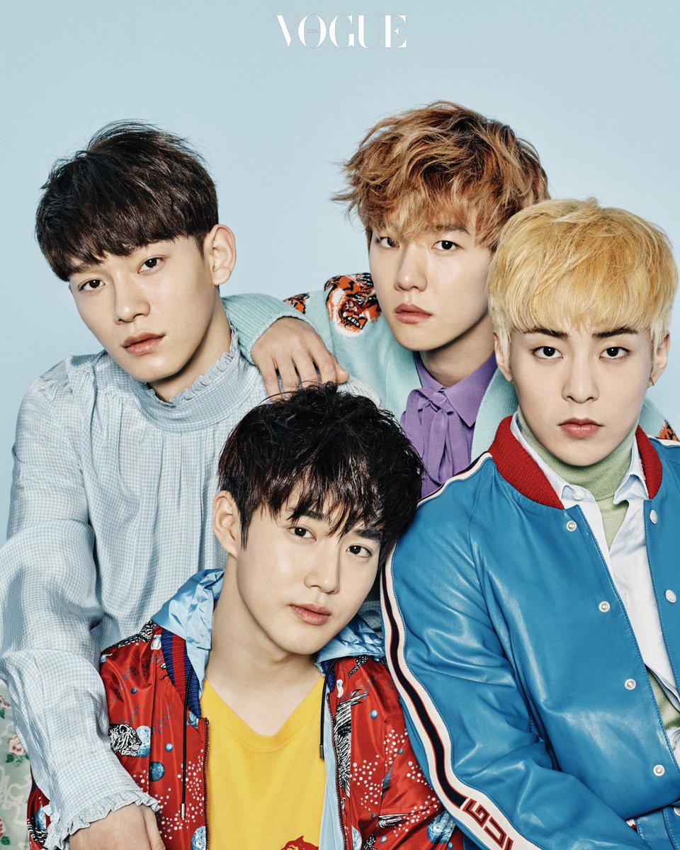 exo_planet9's tweet photo. [OFFICIAL] 170322 Vogue Korea Website Update - Chen &amp; Xiumin https://t.co/9pXruRV7co
