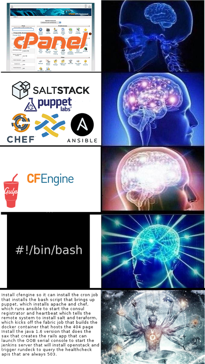 sntxrr's tweet photo. We heard you like to DevOps your DevOps, so we put some DevOps DevOps in your DevOps #devops #hangops #trollops https://t.co/cGR0SxiEAr